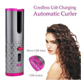 world's first wireless automatic curling iron