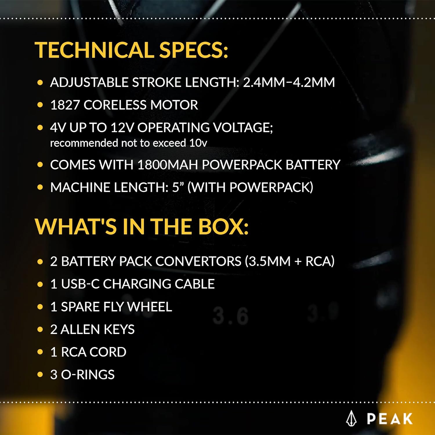 Peak Solice with Extra Battery Pack — Pick Color and Battery Type