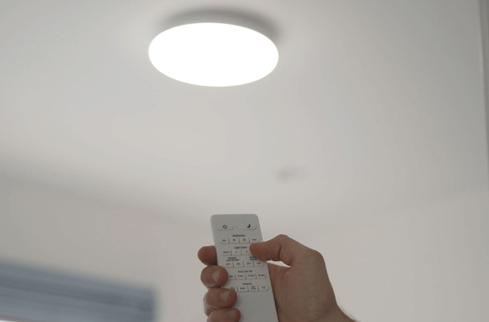 Led Ceiling Light With Motion Sensor And Remote Koda