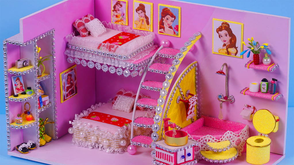 miniature dollhouse room
