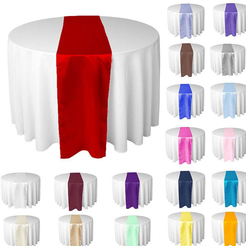 Table runners and chair sashes