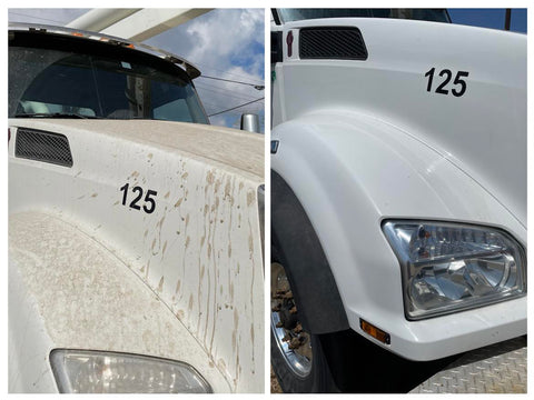 Touchless truck wash