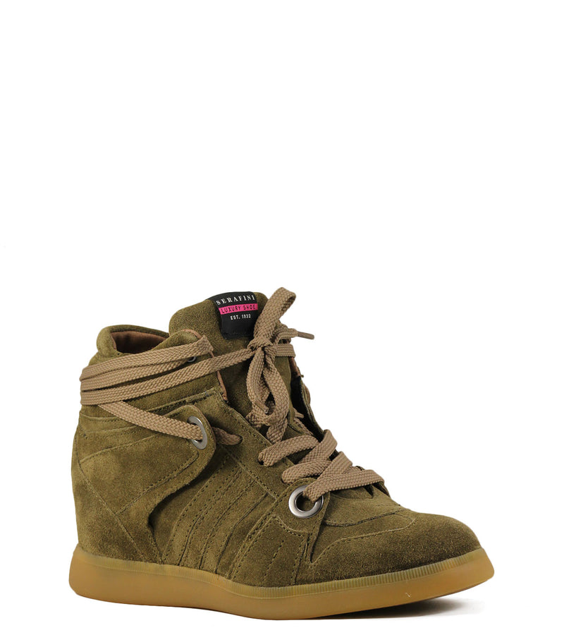 serafini manhattan wedge sneakers