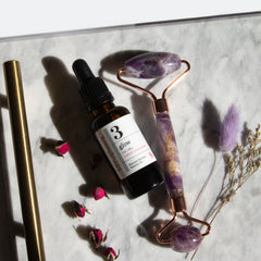 Roll + Glow with Carrot Rose Serum