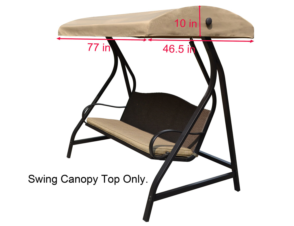 Alisun Canopy Top For Lowe S Garden Treasures Swing Model