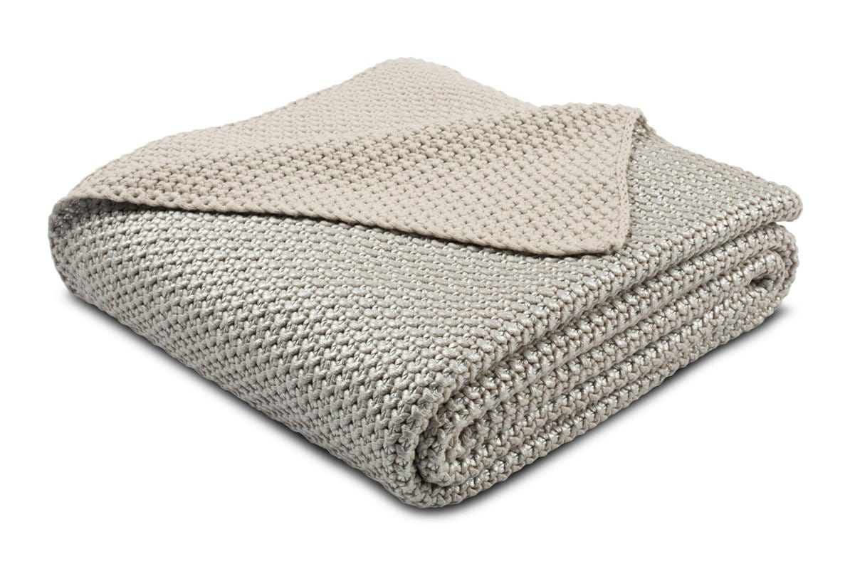 Clover Knit Throw - Cozy Throw Blankets Sold By Apt2b