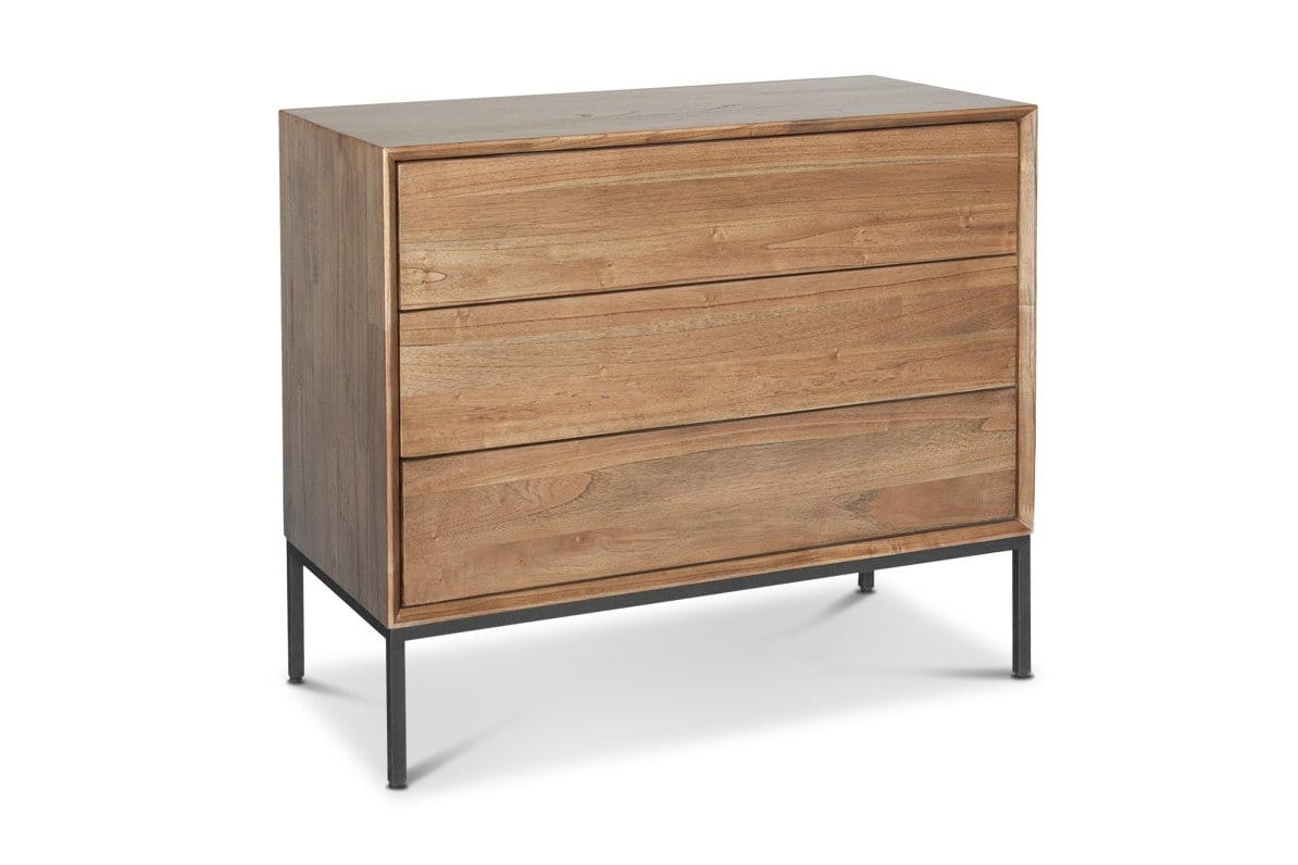 Augustine 3 Drawer Chest Modern Bedroom Chest Of Drawers Apt2b