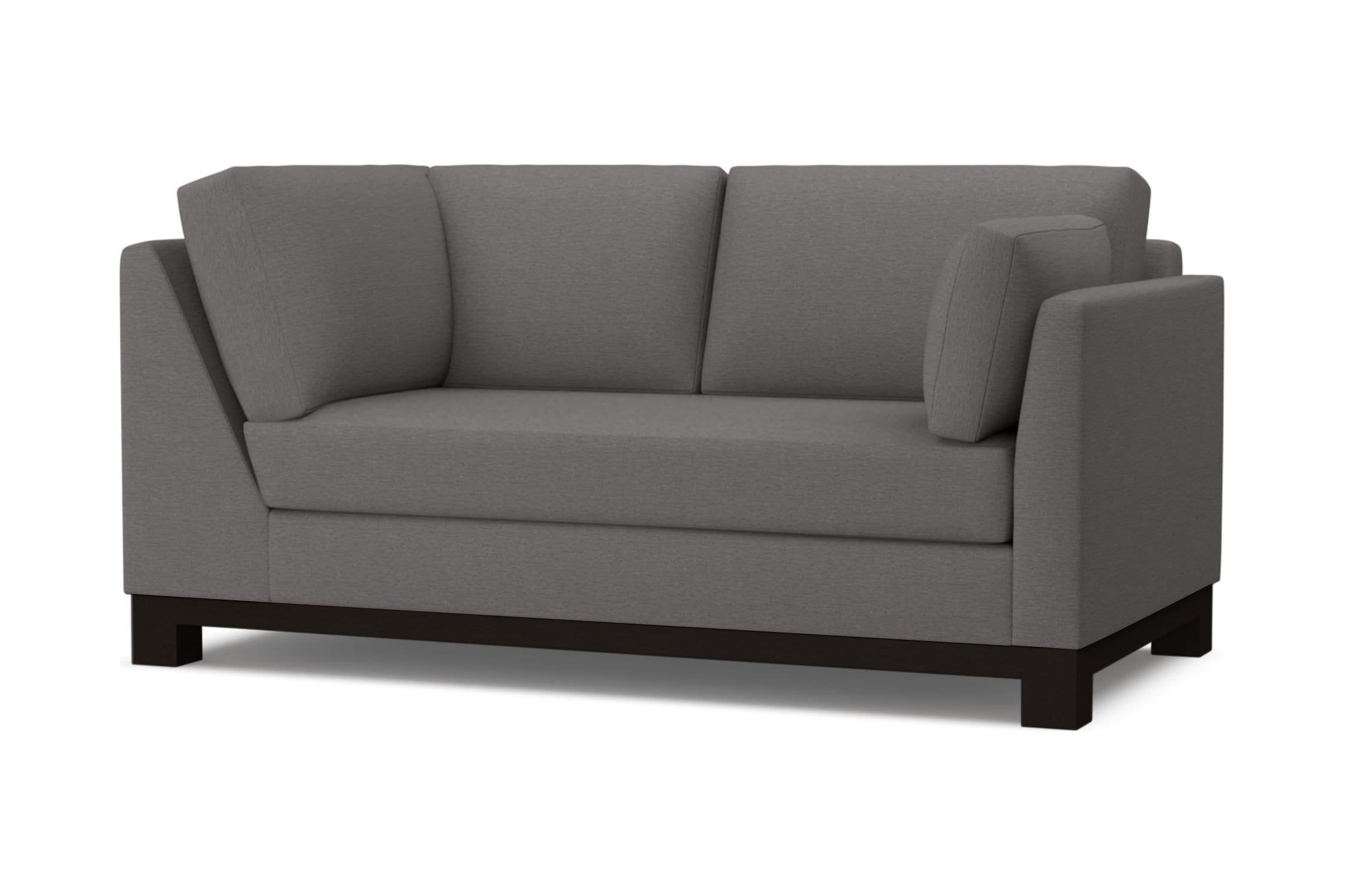 Avalon Right Arm Corner Apt Size Sofa - Grey -  Modular Collection - Build Your Own Sectional