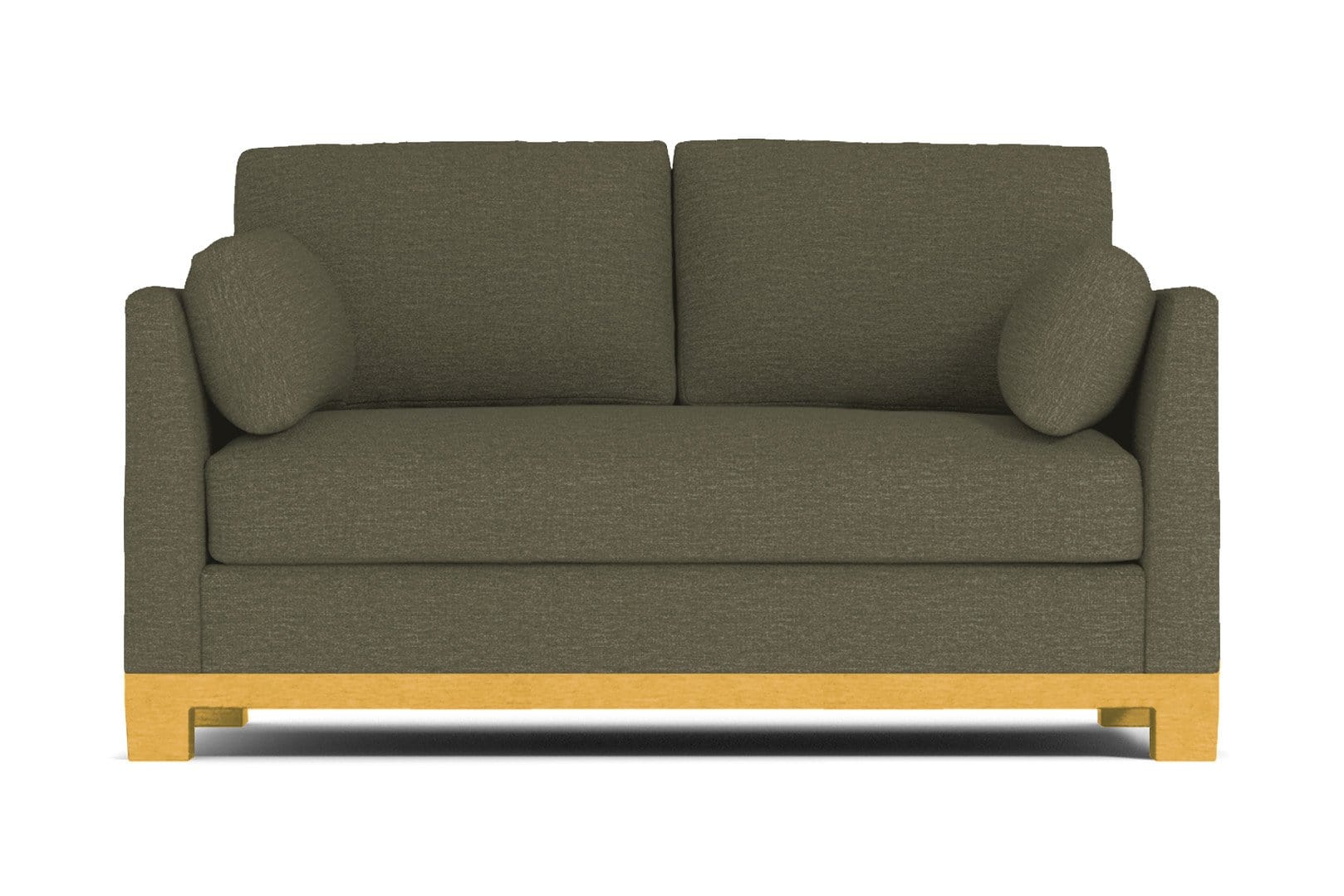 Avalon Apartment Size Sofa - Green -  Small Space Modern Couch Made in the USA - Sold by Apt2B