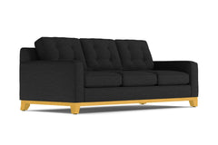 Brentwood Queen Size Sleeper Sofa :: Leg Finish: Natural / Sleeper Option: Memory Foam Mattress