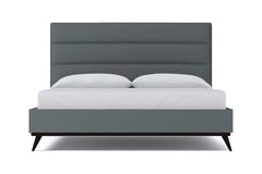 Cooper Upholstered Bed :: Leg Finish: Espresso / Size: Queen Size