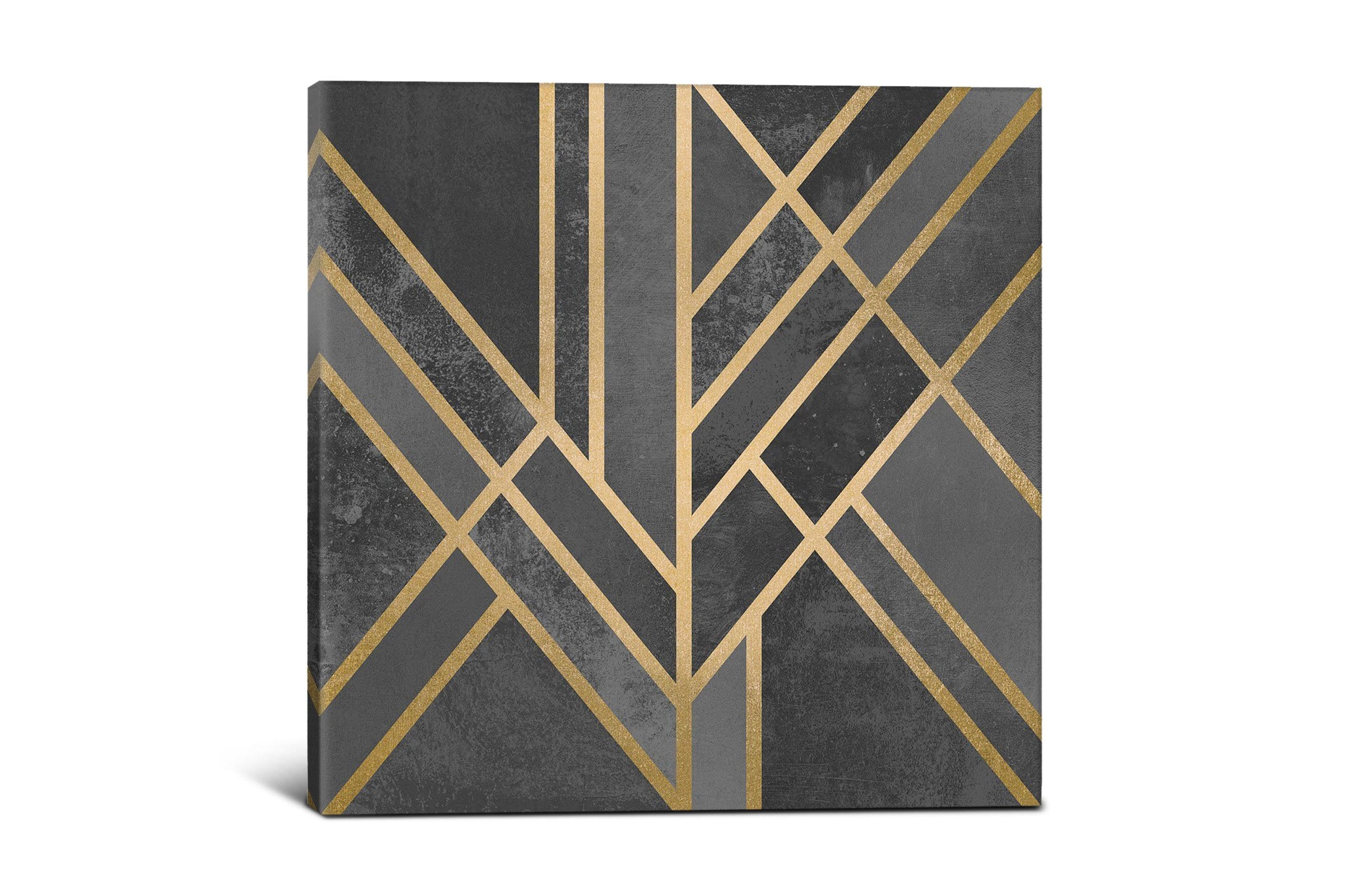 Elisabeth Fredriksson Art Deco Geometry - Giclee Canvas - Modern Artwork Sold By Apt2b