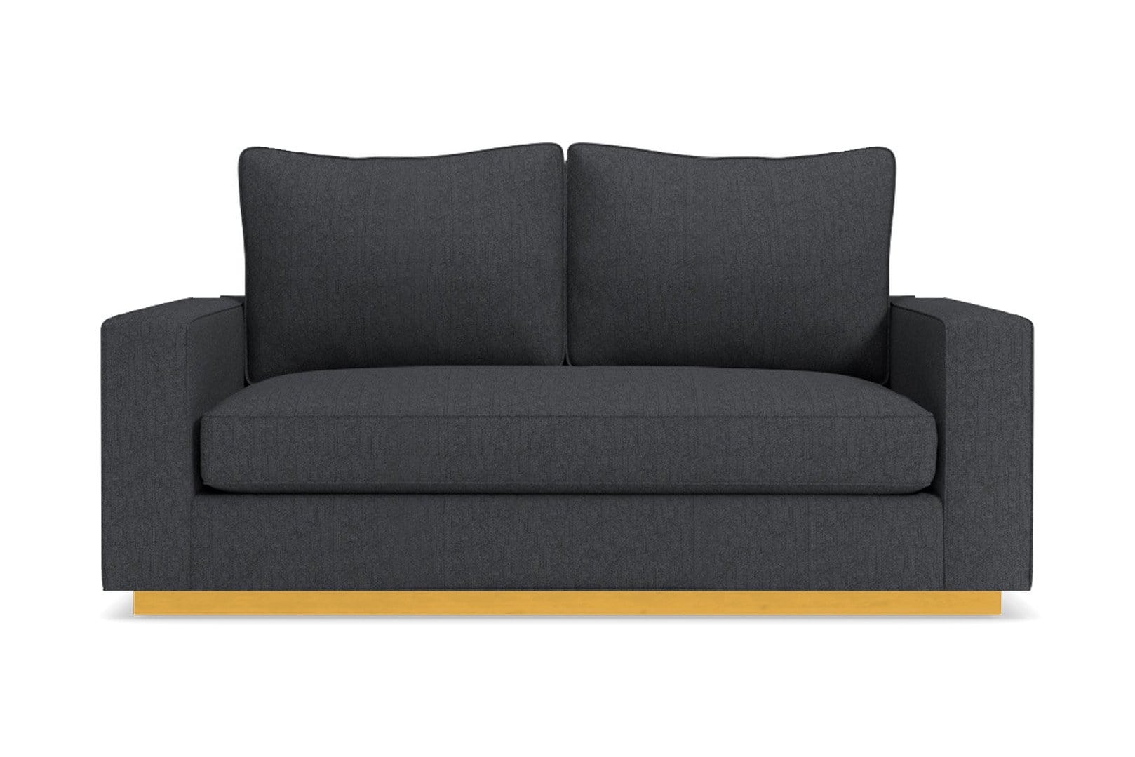 Harper Twin - Size Sleeper Sofa Bed with Natural Leg Finish and Memory Foam Mattress Sleeper Option