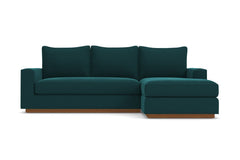Harper Reversible Chaise Sofa :: Leg Finish: Pecan - Apt2B