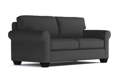 Lafayette Apartment Size Velvet Sleeper Sofa :: Leg Finish: Espresso / Sleeper Option: Memory Foam Mattress