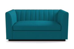 Nora Twin Size Sleeper Sofa :: Leg Finish: Espresso / Sleeper Option: Deluxe Innerspring Mattress