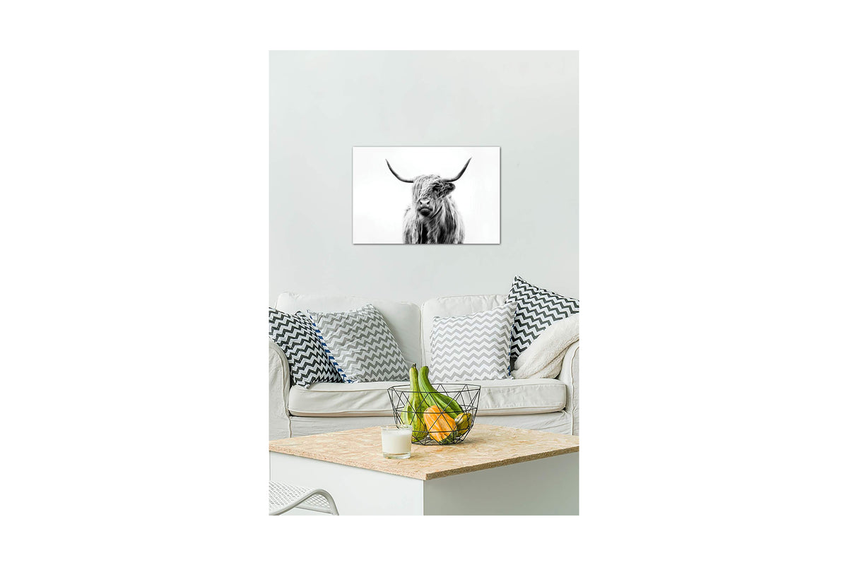 Dorit Fuhg PORTRAIT OF A HIGHLAND COW - Cool Apartment Art and Artwork ...