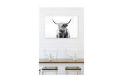 Dorit Fuhg PORTRAIT OF A HIGHLAND COW - Cool Apartment Art and Artwork ...