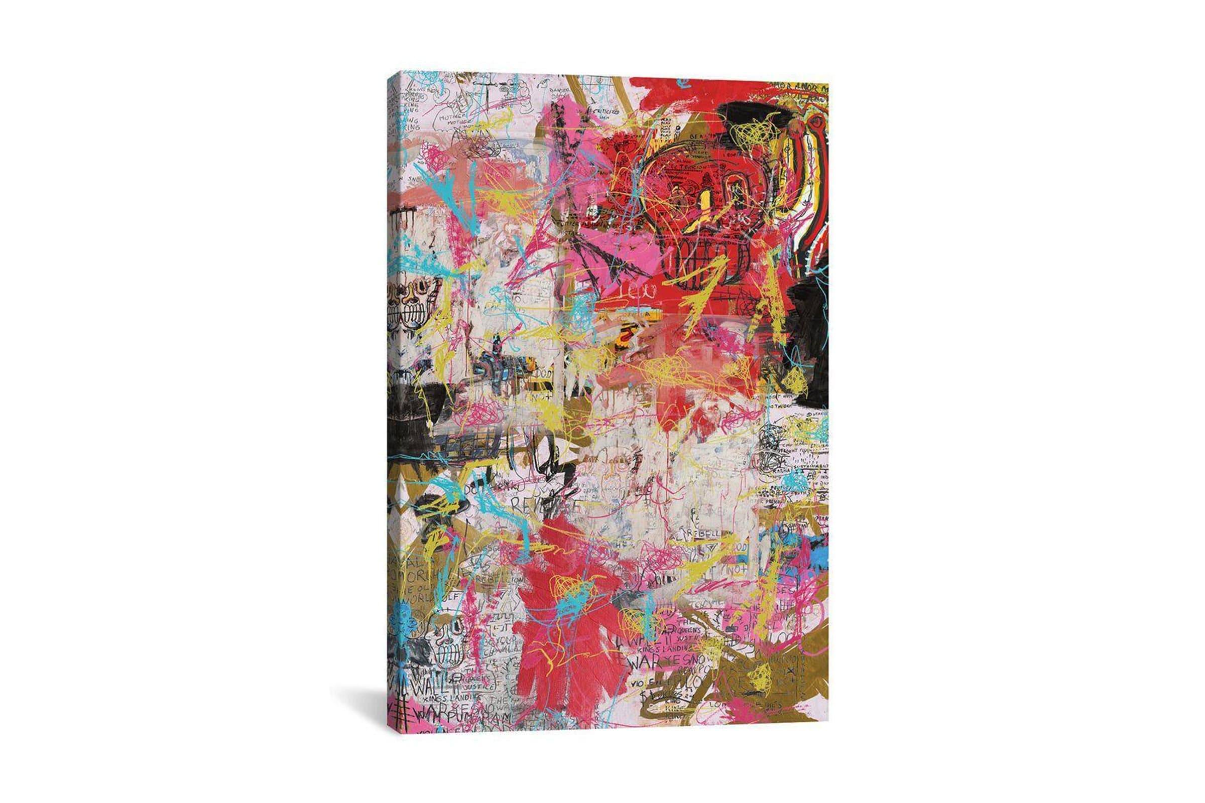 Pinkpankpunk The Radiant Child - Giclee Canvas - Modern Artwork Sold By Apt2b