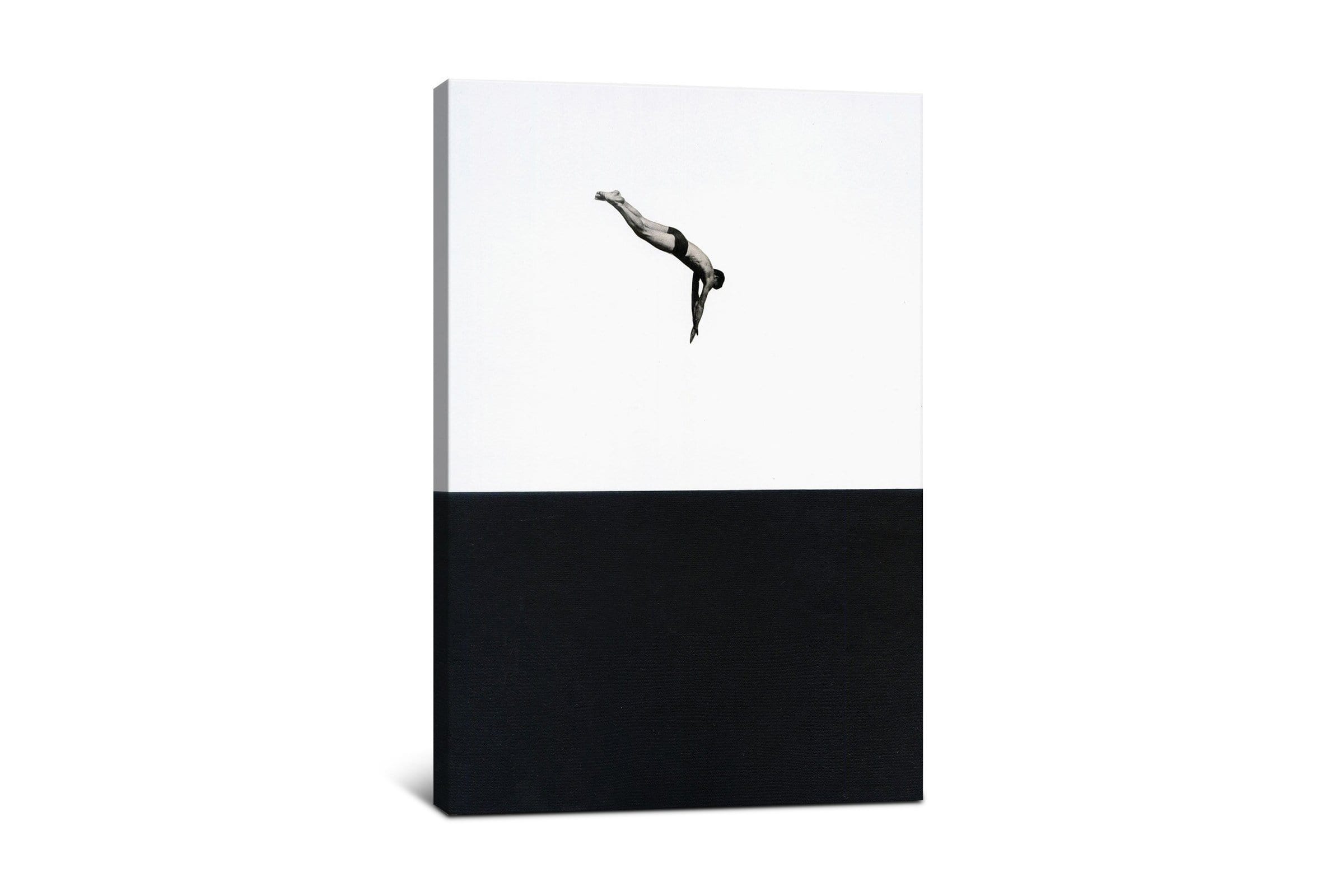 Richard Vergez Dive - Giclee Canvas - Modern Artwork Sold By Apt2b