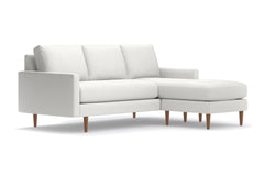 Scott Reversible Chaise Sofa :: Leg Finish: Pecan - Apt2B