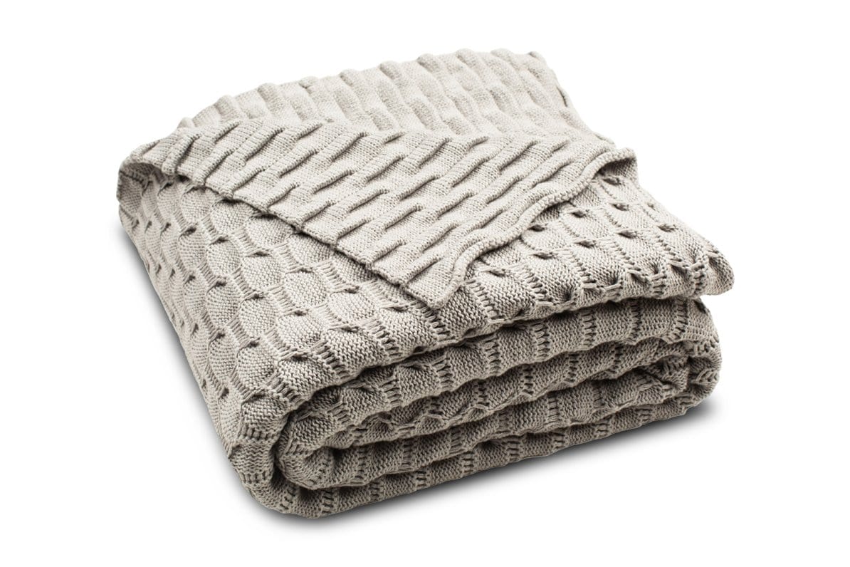 Sheffield Knit Throw - Cozy Throw Blankets Sold By Apt2b