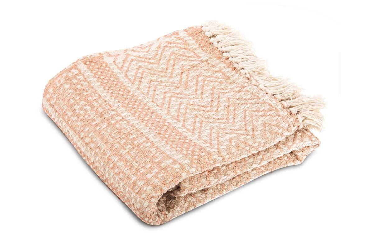 Bearsden Fringe Throw - Cozy Throw Blankets Sold By Apt2b