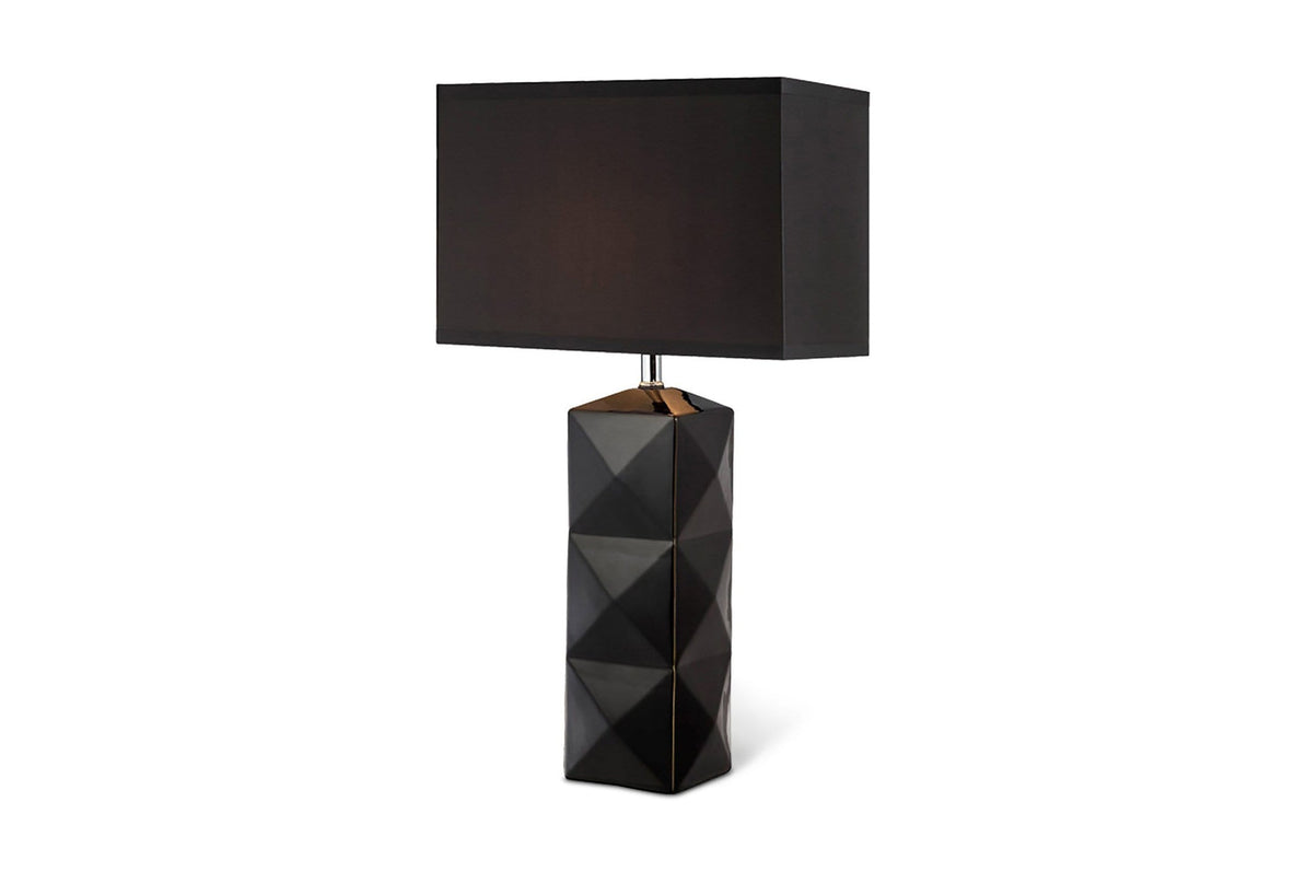 black modern lamps