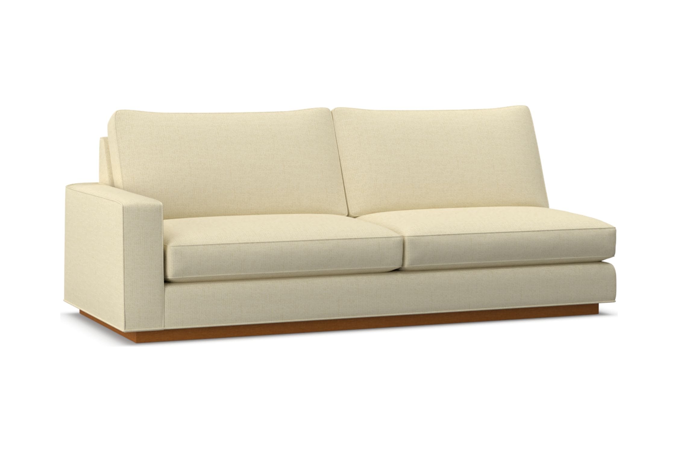 Harper Left Arm Sofa - Beige -  Modular Collection - Build Your Own Sectional