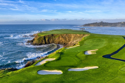 Pebble beach golf course