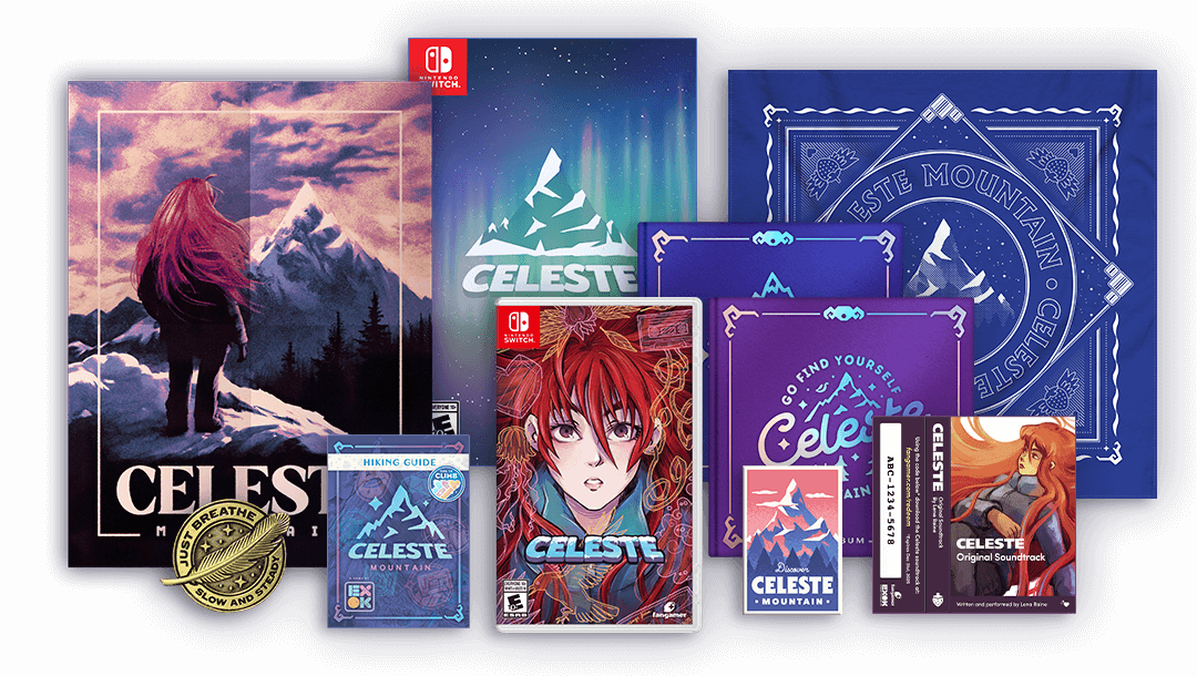 CELESTE: Game Case/Custom Cover (Nintendo Switch) - NO GAME INCLUDED