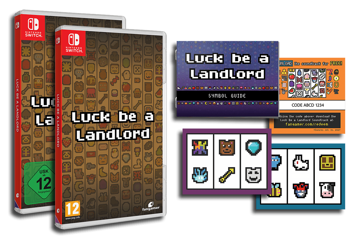 Luck be a Landlord Physical Edition for Nintendo Switch