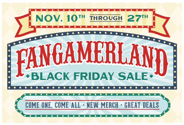 The Fangamerland Black Friday Sale starts November 10 through 27 at Fangamer.com
