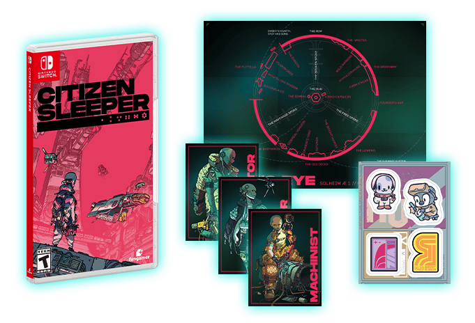 Citizen Sleeper for Nintendo Switch physical edition