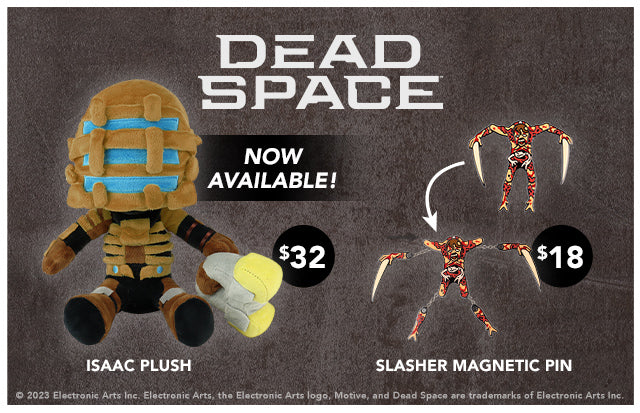 Dead Space merch now available at Fangamer.com