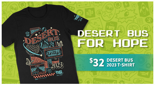 Desert Bus available now at Fangamer.com