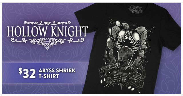 New Hollow Knight T-Shirt available at Fangamer.com