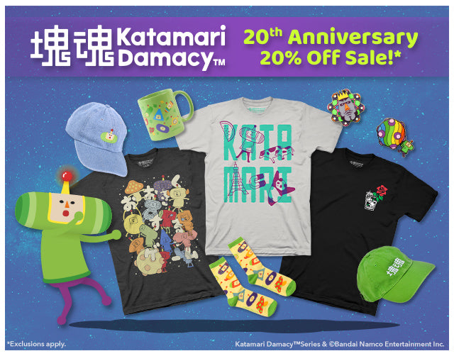 Katamari Damacy 20th Anniversary 20% off Sale at Fangamer.com