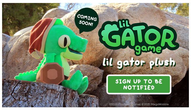 Lil Gator plush sign ups available at Fangamer.com