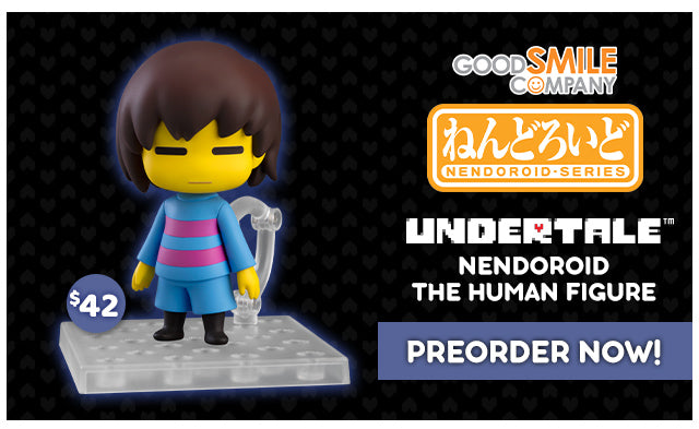 New UNDERTALE Nendoroid available for preorder at Fangamer.com