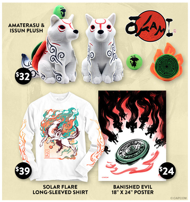 Devil May Cry merch is here! + Okami plush and more - Fangamer