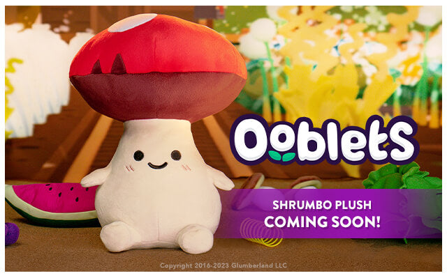 New Ooblets Shrumbo Plush coming soon at Fangamer.com