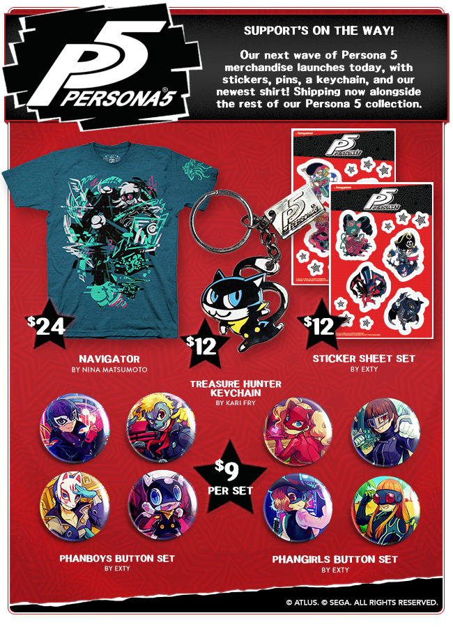 persona 5 merch