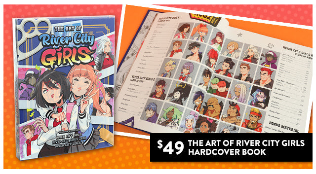 New River City Girls book available at Fangamer.com