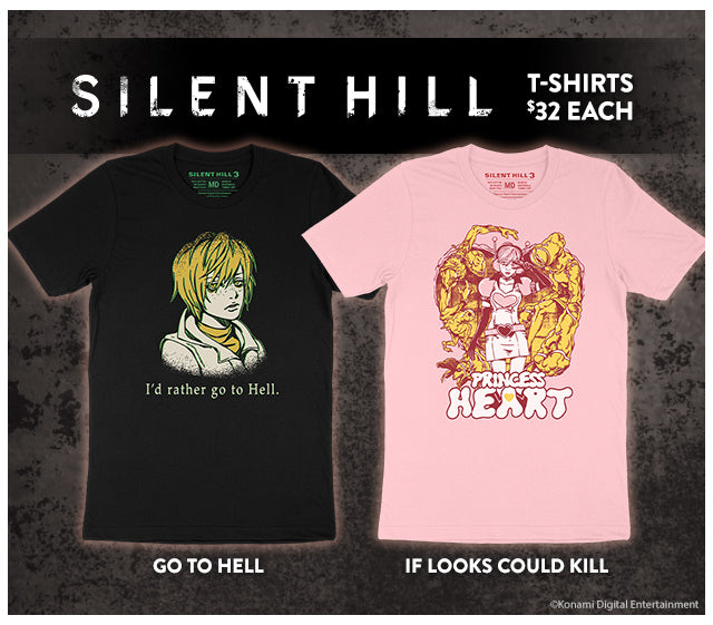 New Silent Hill merch available at Fangamer.com