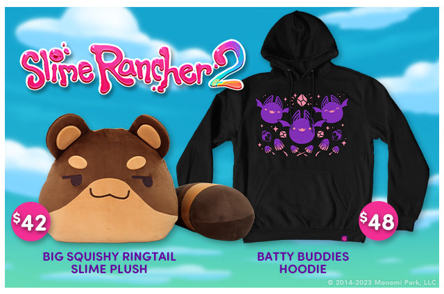 New Slime Rancher 2 merch available now at Fangamer.com