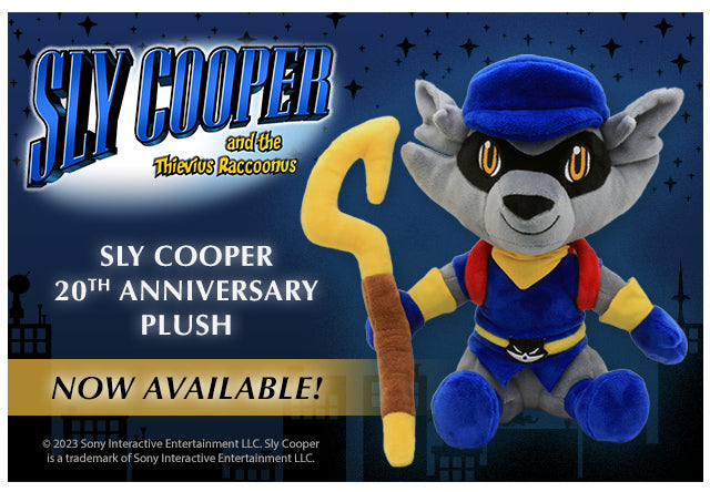 Sly Cooper 20th Anniversary Official Merch! 