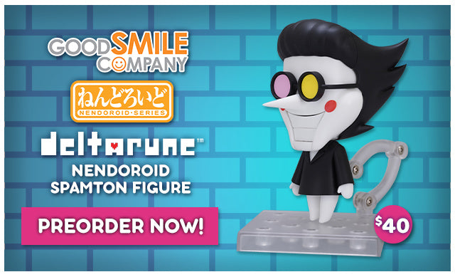 New Spamton Nendoroid available for Preorder at Fangamer.com