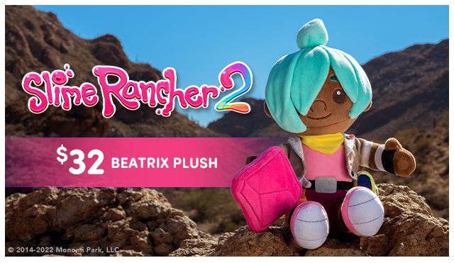 New Slime Rancher 2 Plush available now at Fangamer.com