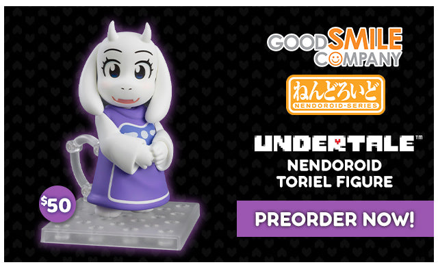 New Toriel Nendoroid available for Preorder at Fangamer.com